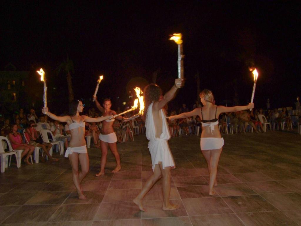 Golden Sunset Hotel&Spa Kemer Exterior foto Torch relay at Olympia
